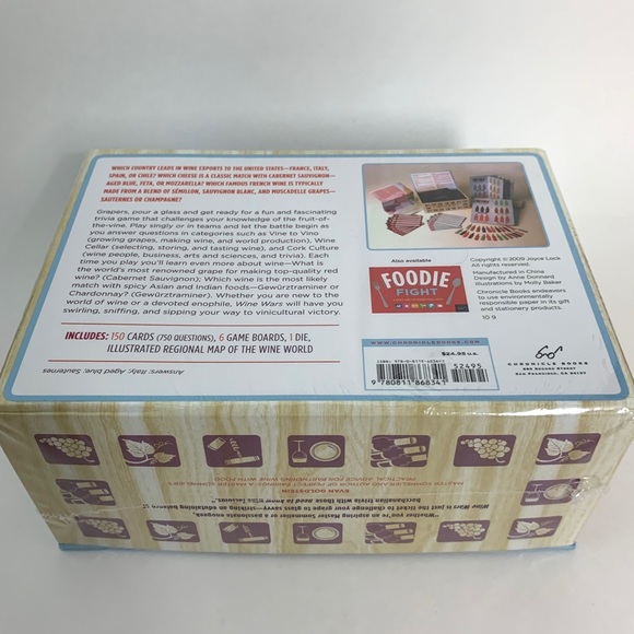 Giftable Trivia Game WINE WARS Game - Picture 12 of 14